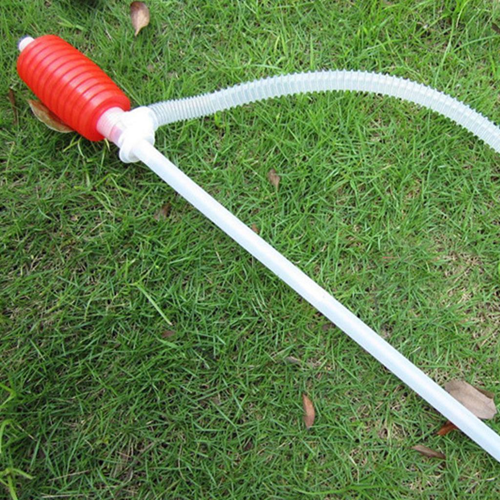Manual Fuel Transfer Pump Ergonomic Handle Siphon Pump Easy Maintenance Fuel Transfer Hand Pump