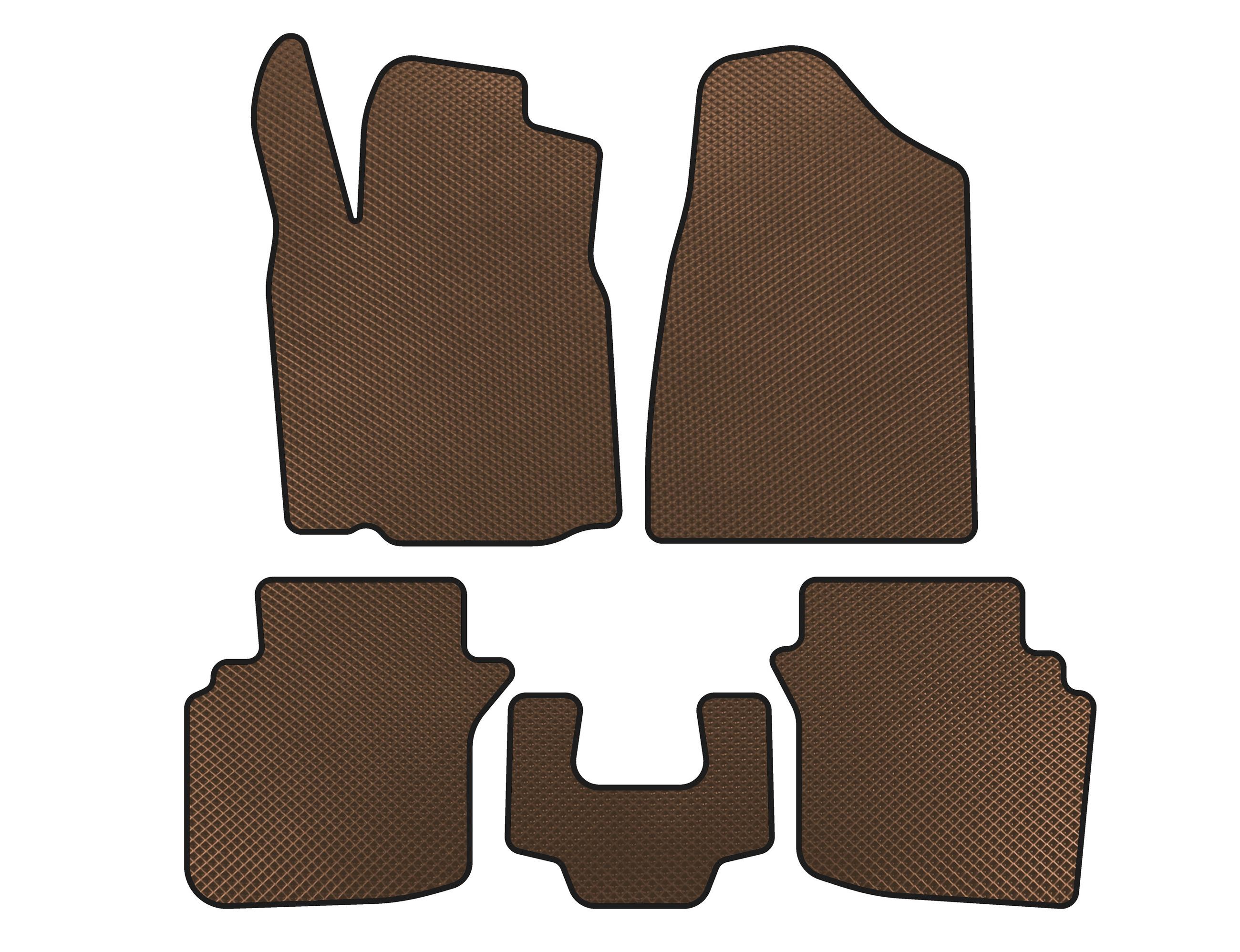 

EVA mats (2004-2006, Brown) for Chrysler Sebring II