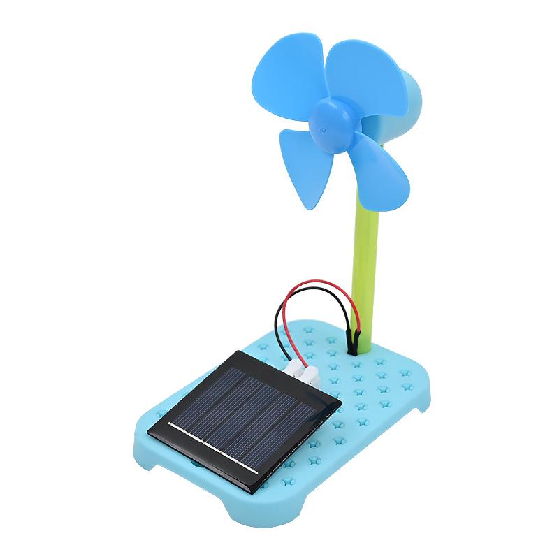 Solar-Powered DIY Science Fan Kit for Experiments