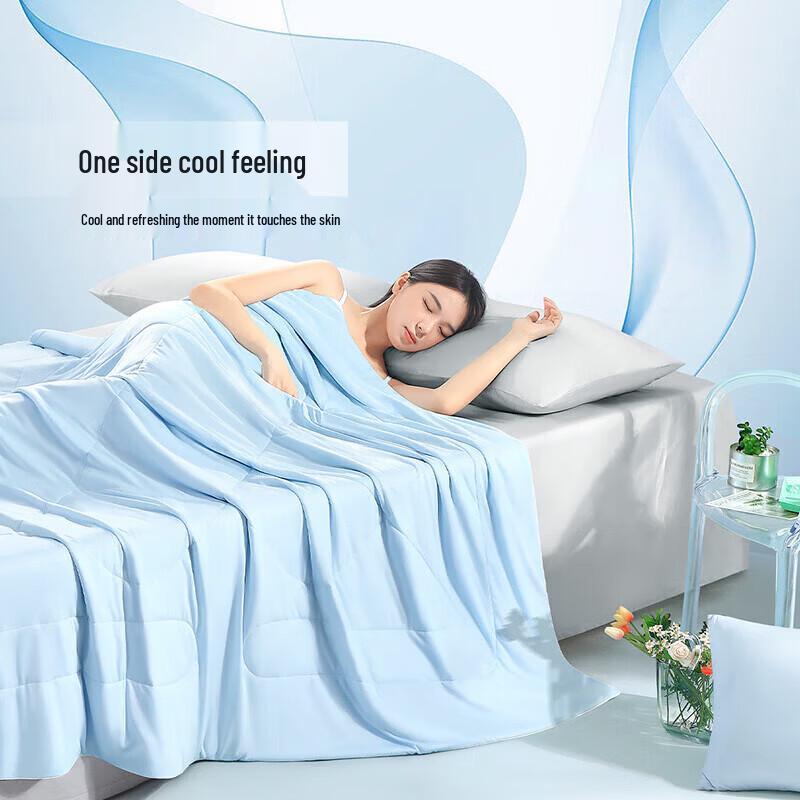 

FUANNA Cool Silk Antibacterial Summer Quilt