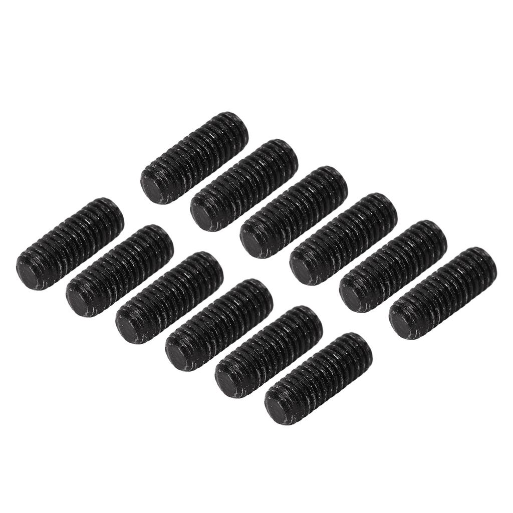 12-teiliges Sattelhöhenschrauben-Metall-Einstellset für E-Gitarren-Brückenteile, Zubehör