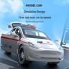 Inertia Action Vehicle Set: Openable Door Ambulance, Police Car, SWAT, Fire Truck Model Toy for 3+ Boys - Tesla TSL Inspired