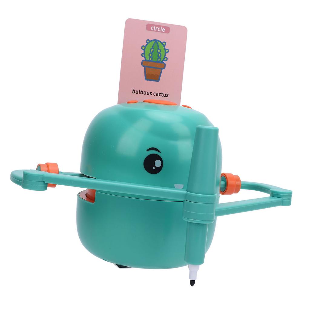 Smart Drawing Robot Educational Painting Learning Robot with Learning Word Cards Colored Pens for Girls Boys Over 5 Years Old