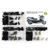 Convient Pour Suzuki AN650 Burgman 650 2003-2018 Kit Complet de Boulons pour Carénage Intégral Clips Écrous Rapides Kit de Carénage Moto