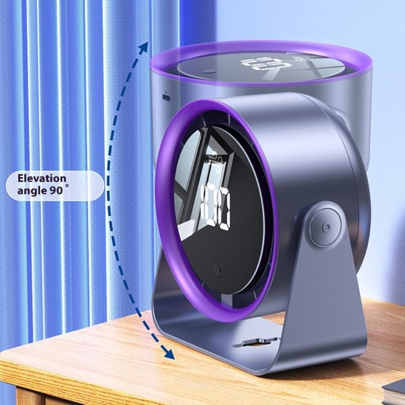 2025 New Air Cooling Fan Small Desk Fan Quiet Fan with Adjustable Texture