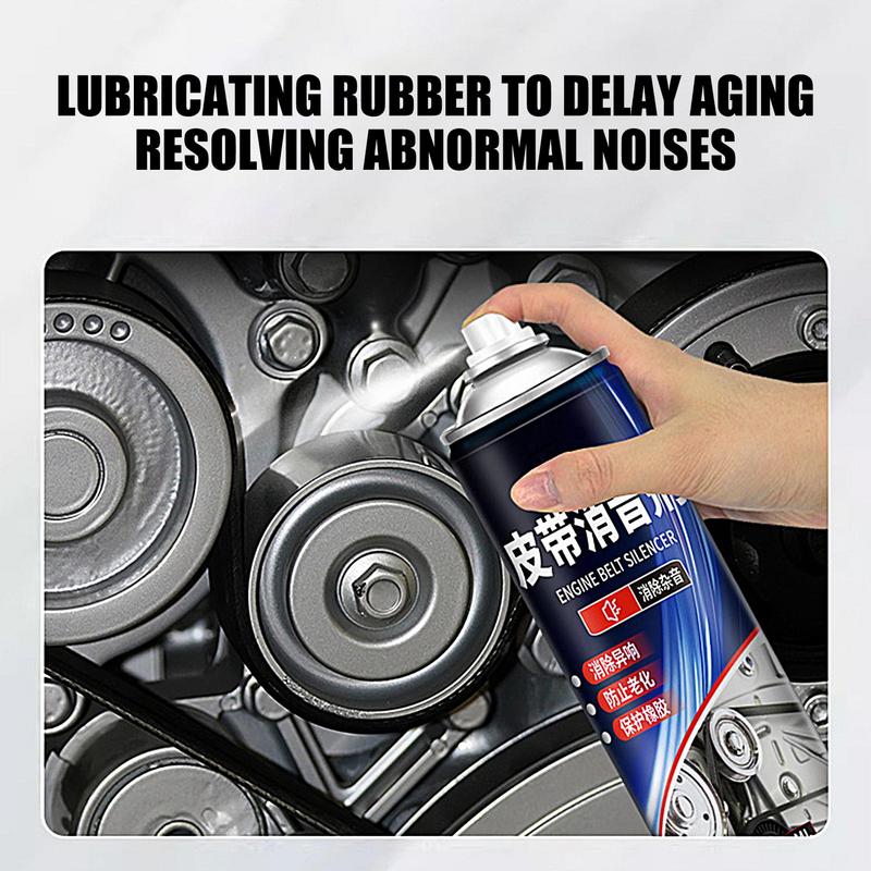 360ml Auto Engine Belt Noise Spray Automotive Prolongs Belt Life Spray Maintenance Solution Auto Belt Silencer Dressing Spray
