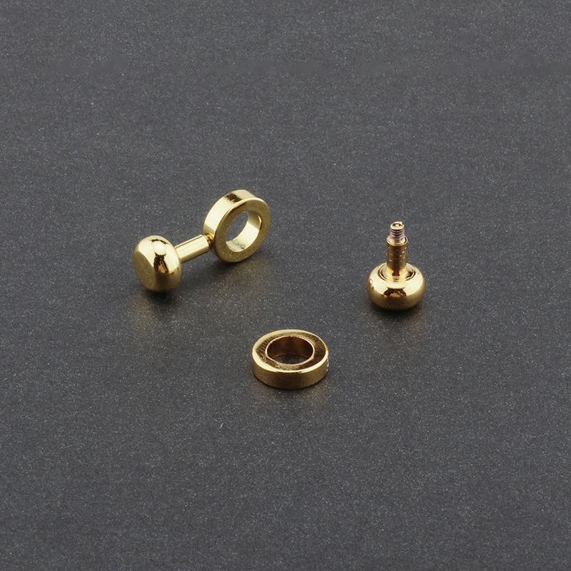 2Pcs Pure Copper Bag Zipper Transform Buckles Accessories Diy Handbag Repair Kit