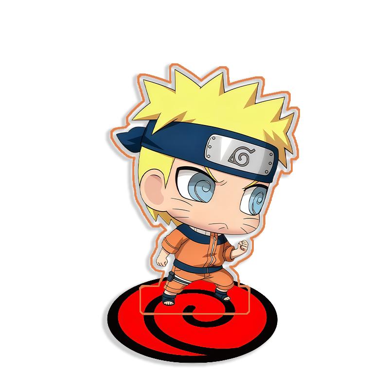 For Naruto Sakura Haruno Uzumaki Naruto Uchiha Sasuke Acrylic Self Made Cartoon Anime Game Desktop Decoration Toy Fans Gift 15cm