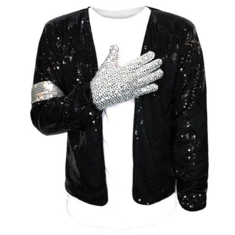 Kostým pro cosplay na show, párty, Michael Jackson, celebritu, narozeniny, Halloween, Billie Jean