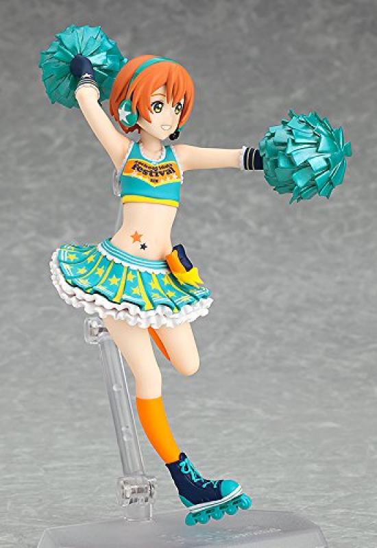 FigFIX Love Live School Idol Festival Hoshizora Rin Cheerleader-Version. Nicht maßstabsgetreue ABS & PVC Vorbemalte Komplettfigur
