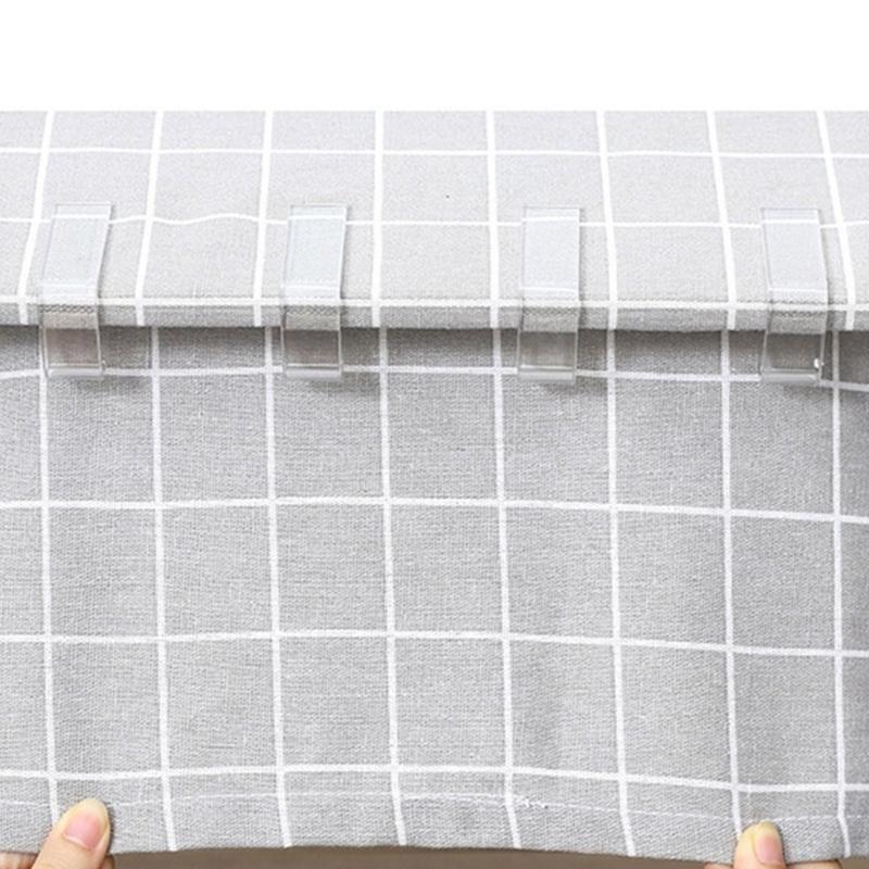 Multifunction Transparent Tablecloth Clamps 4pcs/set Perfect for Home Decoration and Gift Supplies Party Decoration
