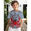 Fashion Children's Clothing Crew Neck Short Sleeve 3D Casual Color Printing Casual Short Sleeve Crew Neck T-Shirt