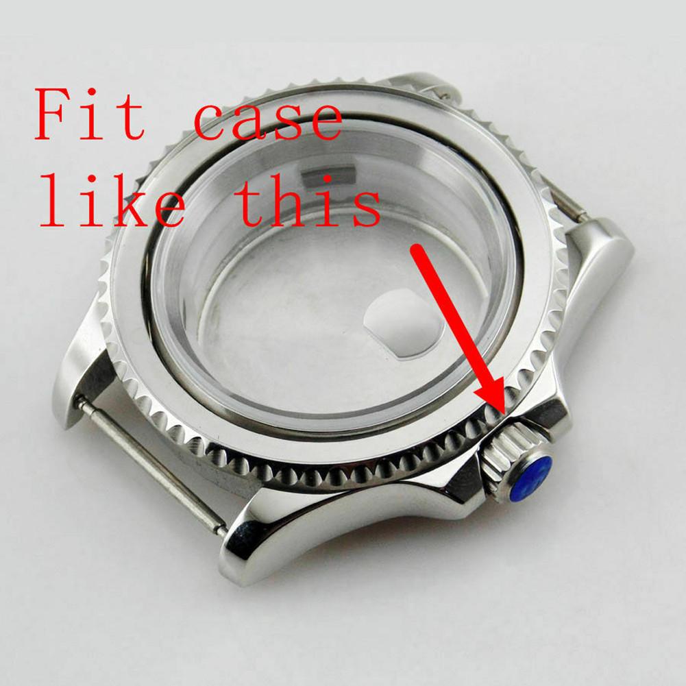 Stainless Steel Silver/Rose Gold Watch Crown Replacement For For NH35 NH36 Watch Movement Watch Repairing