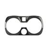 ABS Carbon Fiber Car Center Water Cup Holder Cover Decoration For BMW 3 G20 G28