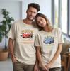 Lightning McQueen & Sally Matching Shirt, Disney Cars Film, Vintage Koppel T-shirt