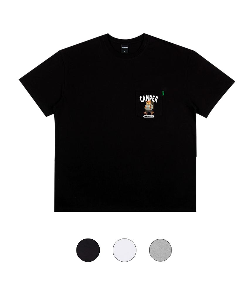 CREAM SODA LAB Camping Club Pocket T-Shirt