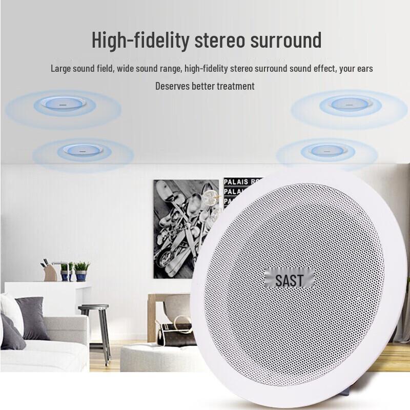 SAST SA-5016 Bluetooth Amplifier & Ceiling Speaker System