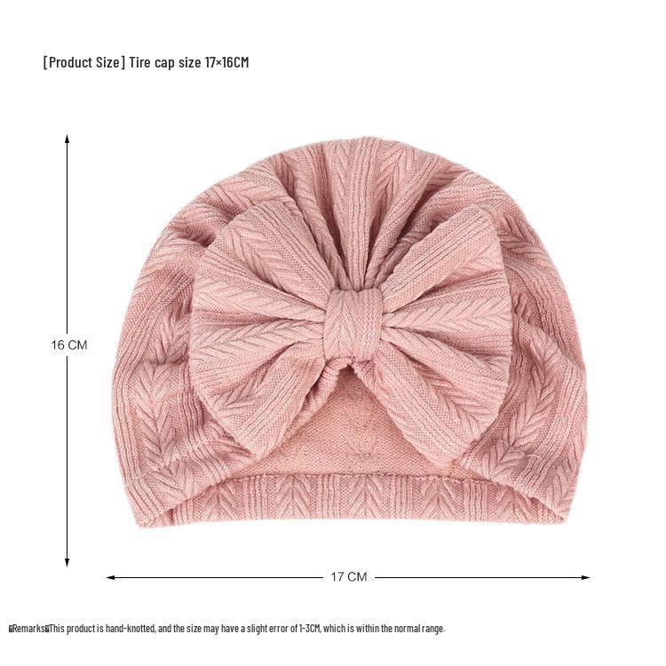 Autumn & Winter Baby Bow Hat for Kids - European & American Style