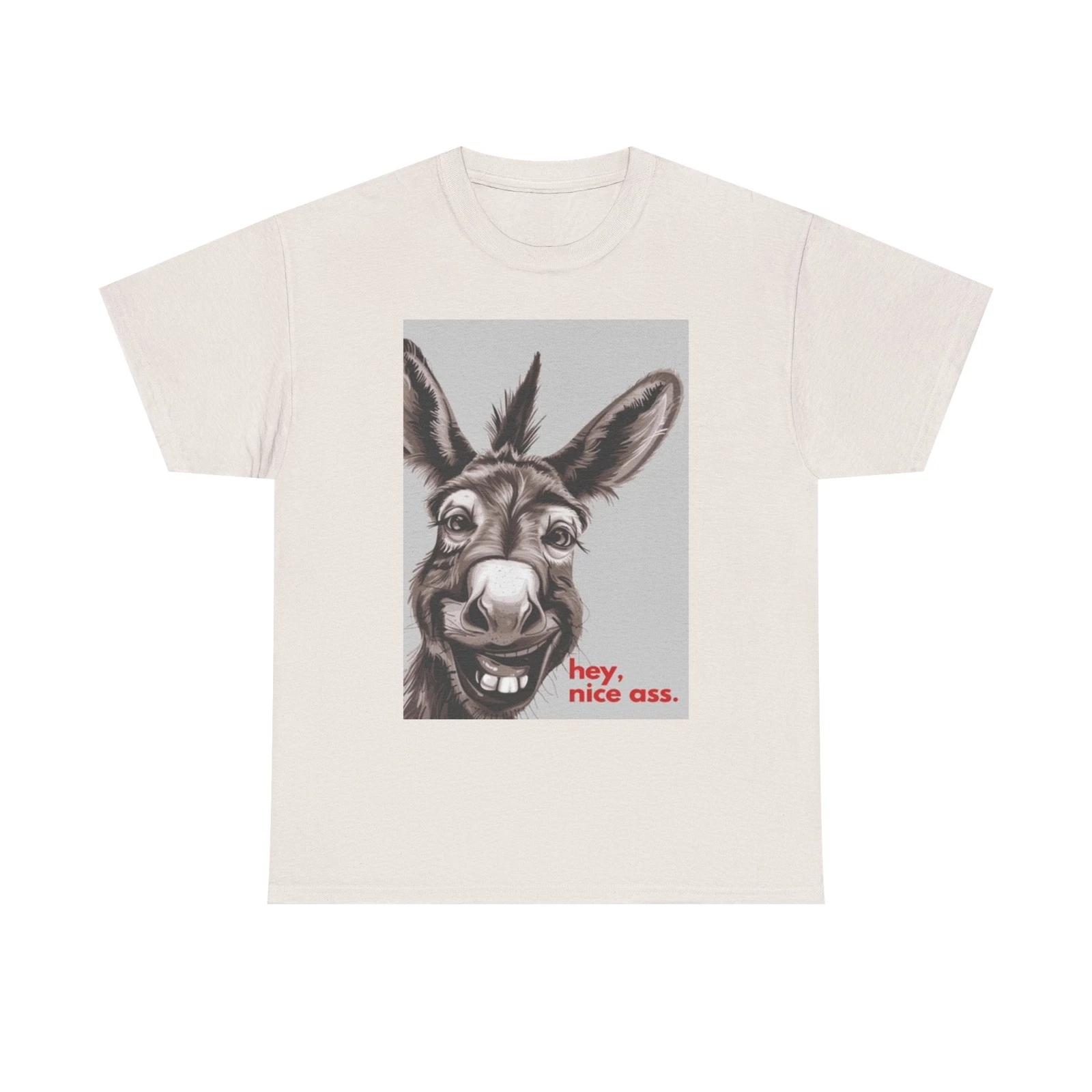 Men s and Women s T-shirts Hey Jackass Graphic XXXL