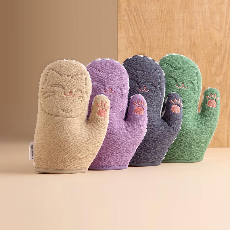 Camellia Exfoliating Bath Scrubber Glove