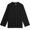 Y-3 SS26 Frayed Three Stripe Long Sleeve T-Shirt Unisex Tops KQ9795