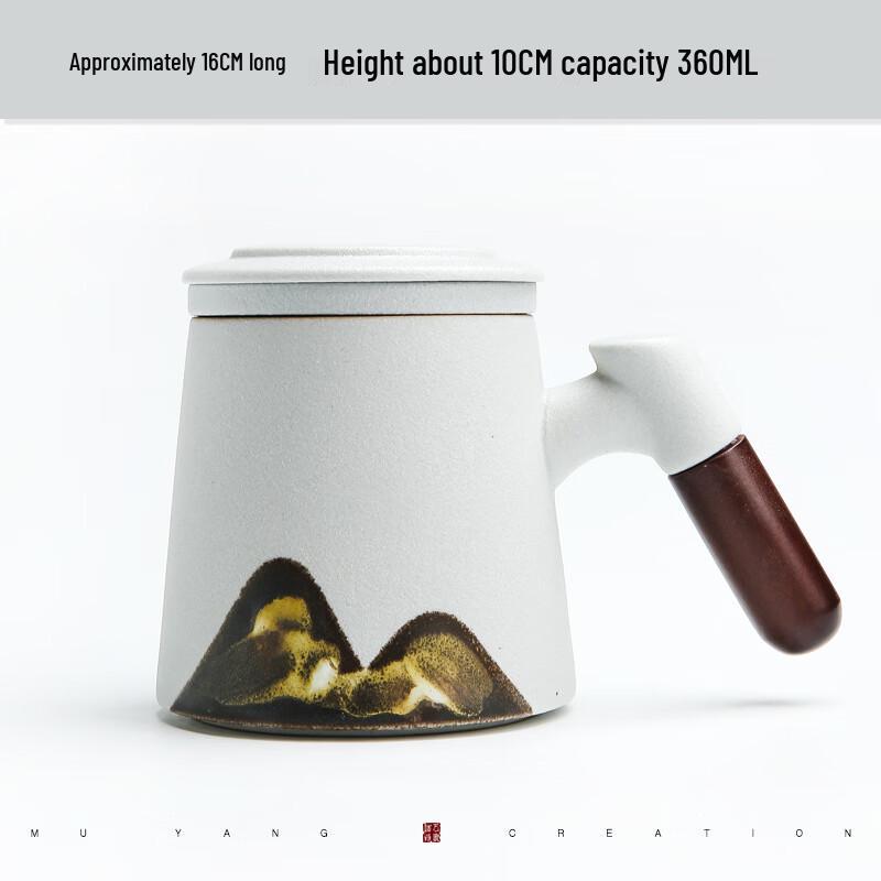 Chaxun Ceramic Tea Infuser Mug