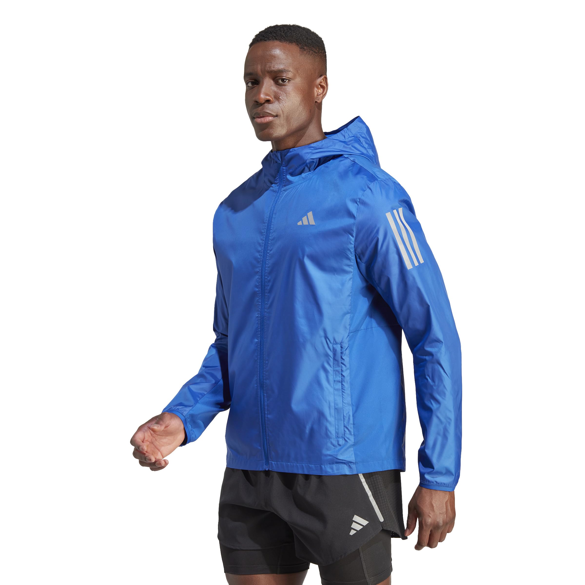 

Куртка для бега Adidas Own the Run Team Royal Blue Размеры Мужские NDU68, (IL4790), J/XL