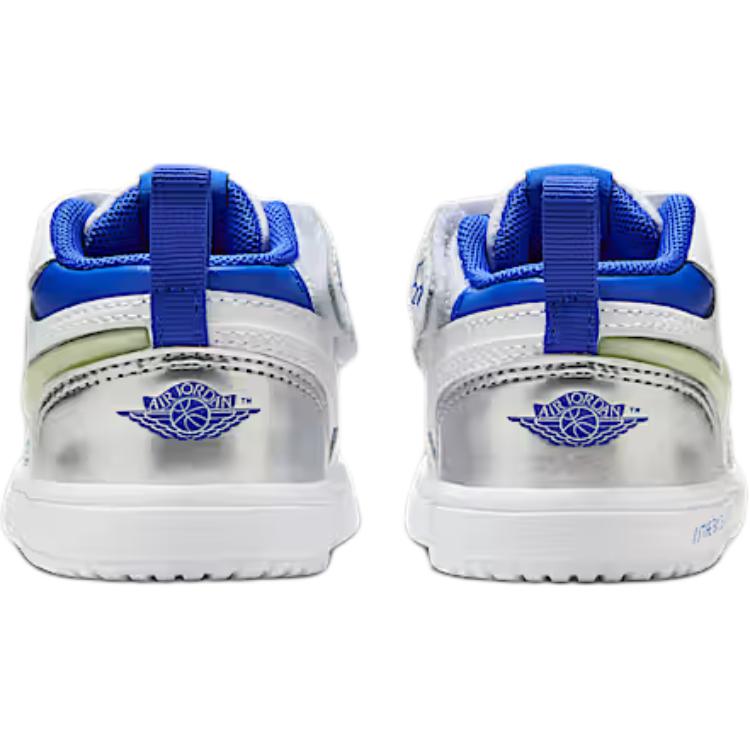 Jordan 1 Low Alt Sneaker Comfortable Non-Slip Durable Low-Top Walking Shoes Baby Sneaker White Blue HJ9957-100