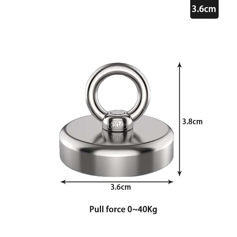 Neodymium Magnet Powerful Lifesaving Hook Marine Magnets Fishing Holder Mount