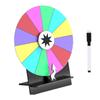 Fortune Party Turn Plate Tabletop Prize Turn Plate Lucky Draws Rotating Wheel Erasable Reusable Fortune Wheel Enduring