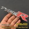 Universal Metal Car Logo Sticker for Fit, Lingpai, Civic - Personalized Tail or Body Decoration