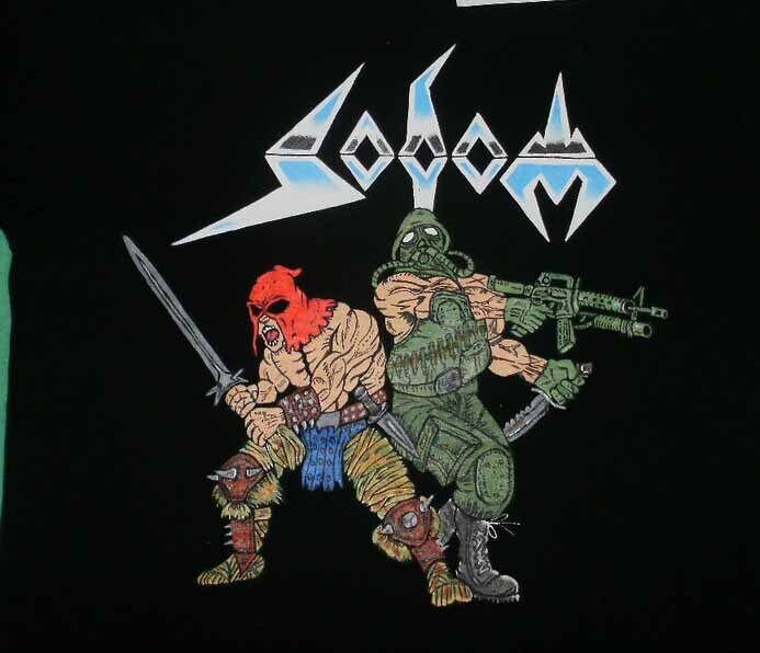 

Inspired Sodom Band Music Gift For Fans Black All Size Unisex T-shirt Tops Tee S