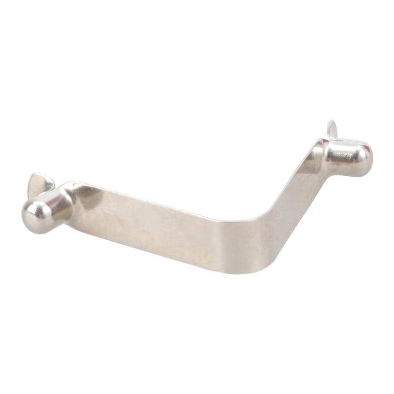 5Pcs Metal Telescopic Spring Clip Replacement V Shaped Spring Buckle Tent Poles Clip Locking Tube Pin Easy to Install