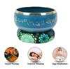 IBA Indianbeautifulart Tibetan Singing Bowl Musical Instrument For Meditation W Stick & Cushion