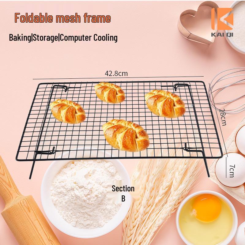 Cake Cooling & Bread Baking Rack with Computer Stand Functionality