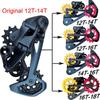 10T 11T 12T 13T 14T 15T 16T 17T 18T Bearing Bicycle Rear Guide Wheel Road Bike Rear Mech Derailleur Pulley Roller For Repair Kit