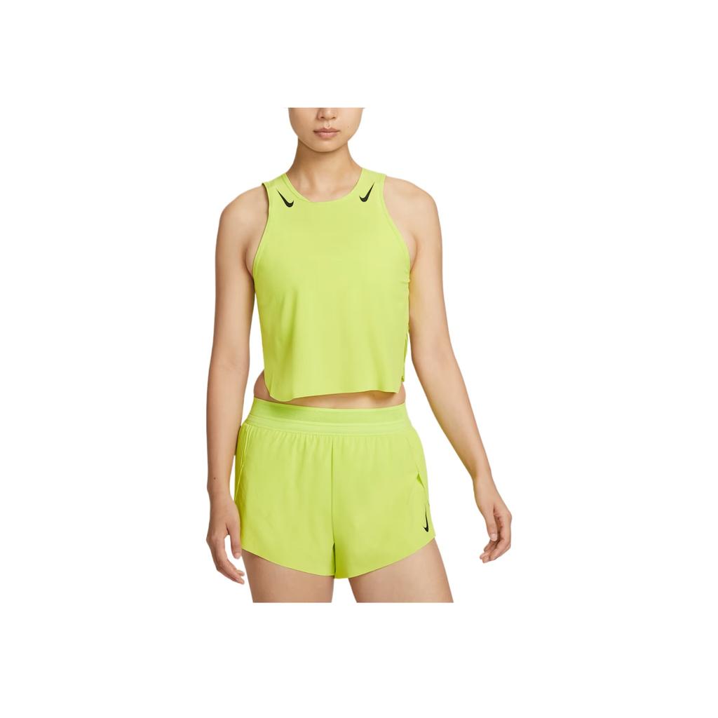 Nike Aeroswift Dri-Fit Adv Solid Moisture-Wicking Breathable Running Tank Women tops FN2714-389