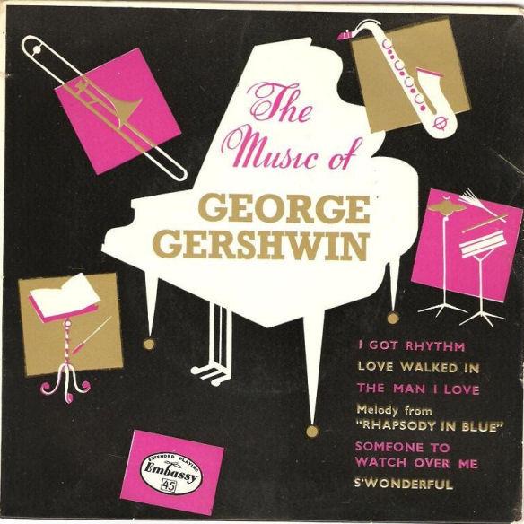 

7inch Record EMBASSY SINGERS PLAYERS DIRECTED The Music Of George Gershwin WEP1020 Embassy 1958 UK Soundtracks Musicals Used