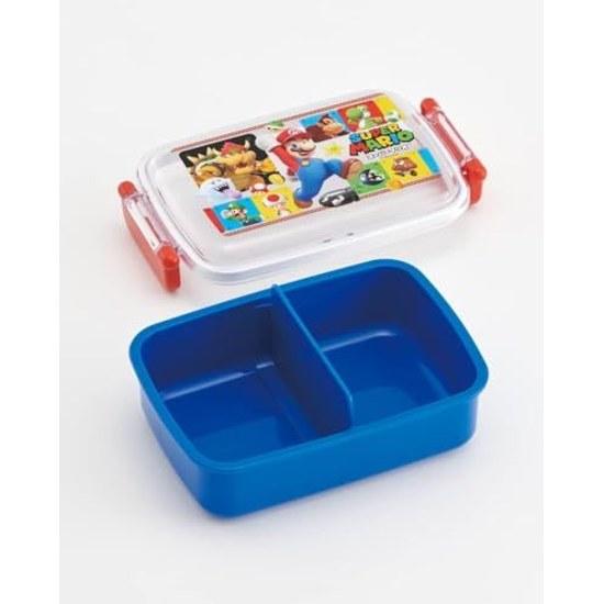 Skater lunch box children 450ml fluffy dome-shaped lid 1 tier made Japan Super Mario 23 boys RBF3ANAG-A