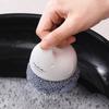 Single-Piece Kitchen Dish Brush, Short Handle Polyester Cleaning Ball, Suitable For Cleaning Cutlery, Pots And Pans, Sinks