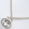 GUCCI Interlocking G Necklace Silver925 28.8g Women Used