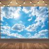 2D Flat Banner, 1 Piece - Sky and Cloud Photography Background - Perfect for Weddings