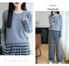 Women's Slim-Fit Wool Cable Knit Sweater - Autumn/Winter Collection