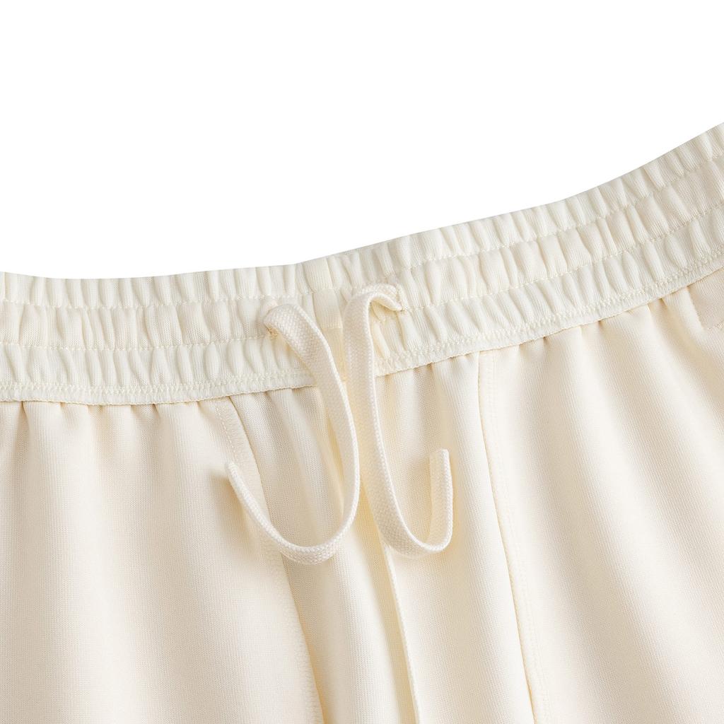 Anta Travel Comprehensive Training Series Knit Sports Pants Women Bottoms Vanilla 962617307-6