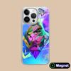 Valo Waylay Phone Case for iPhone 17 16 15 14 13 12 11 Air Pro Max Plus Electroplated Silver Magsafe Cover