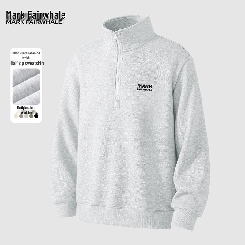 Mark Fairwhale Herren 2025 Half-Zip Stehkragen Sweatshirt