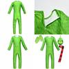 Eye-catching Grinch Cosplay Costume For Kids Perfect For Halloween Parties!