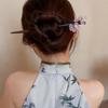 Maple Leaves Hanfu Hair Chopsticks Wooden Flower Hair Fork Chinese Style Hair Stick  Perform