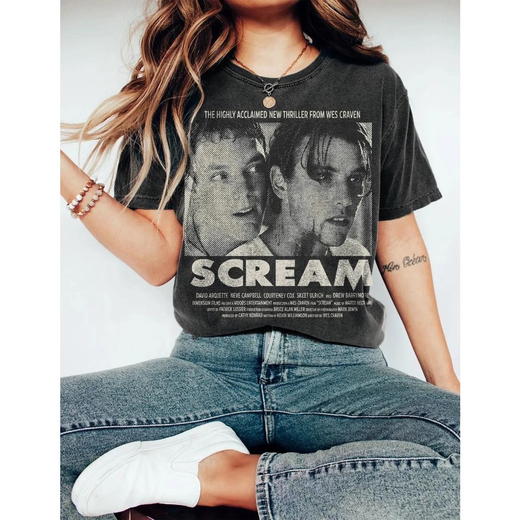 BeatStreet Scream Billy Shirt BillyLoomis Shirt Stu Macher Scream Shirt Scream T-shirt Scream 1996 Movie Shirt Halloween Spooky Shirt
