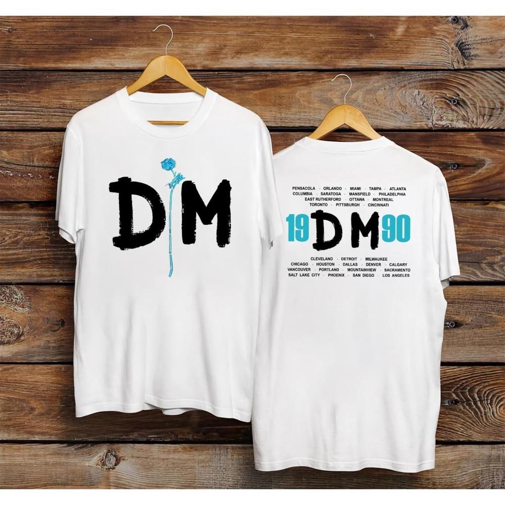 1990 Depeche Mode Violator Tour T-Shirt 90s Depeche Mode Rock Band Tour Shirt Unisex T-Shirt M